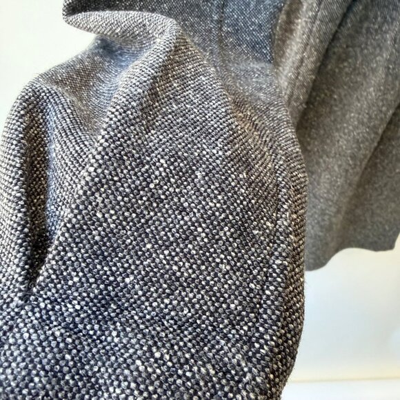 Lululemon Apres Sport Hooded Belted Tweed Trench Jacket Women’s Size 10 Gray Q8 - Picture 11 of 12